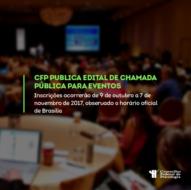CFP faz chamada pública para eventos técnicos e científicos