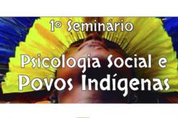 Seminário Psicologia Social e Povos Indígenas será realizado no dia 5 de setembro