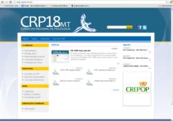 CRP 18/MT lança novo site