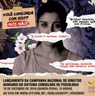 CFP lança campanha nacional em defesa dos direitos humanos