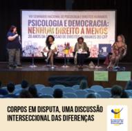 CRP-18 MT participa do VIII Seminário Nacional de Psicologia e Direitos Humanos