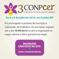 Inscrições para o Congresso de Psicologia do Cerrado são prorrogadas