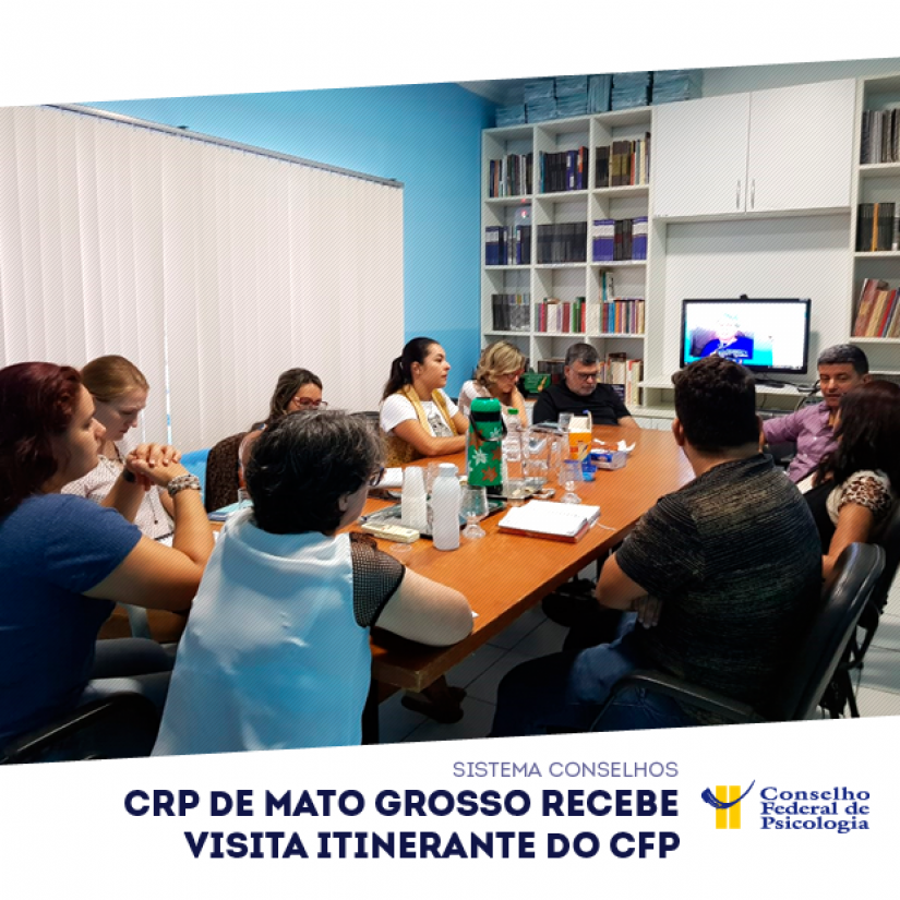 CRP de Mato Grosso recebe visita do CFP