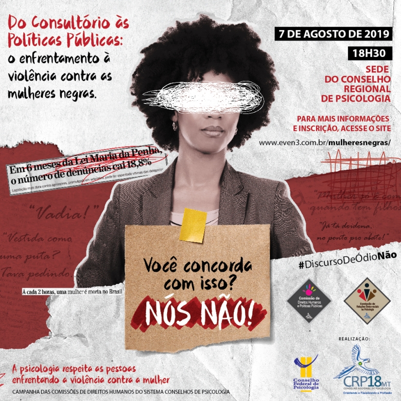 CRP 18-MT promove encontro para debater a violência contra a mulher negra