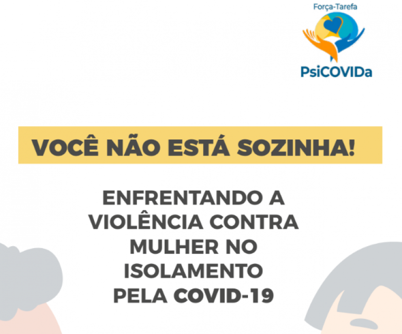 CRPMT compartilha cartilhas que podem contribuir no enfrentamento à violência durante a pandemia
