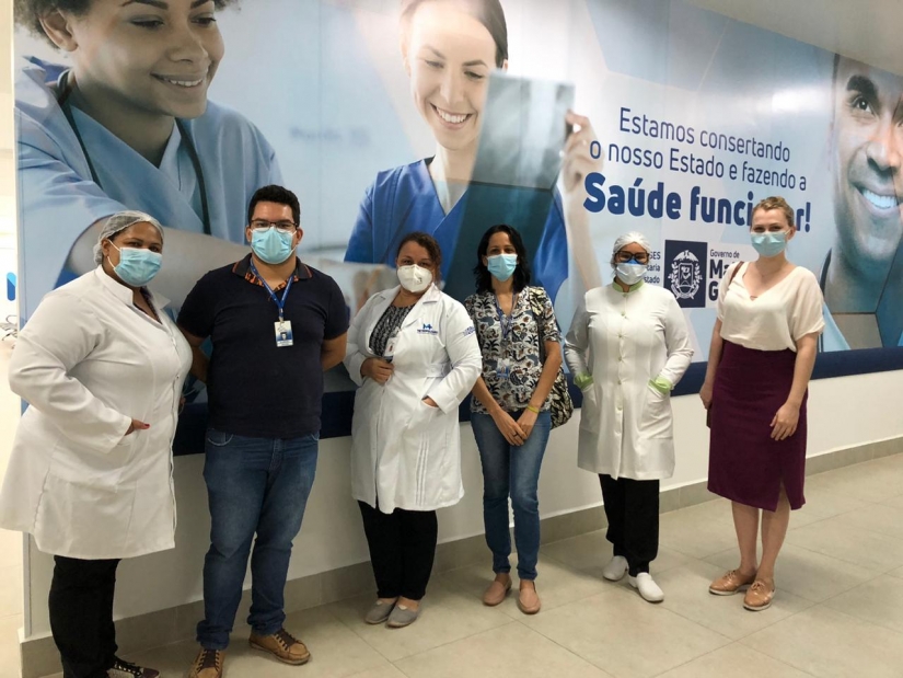 O CRPMT realiza fiscalização em hospitais de Cuiabá e Várzea Grande