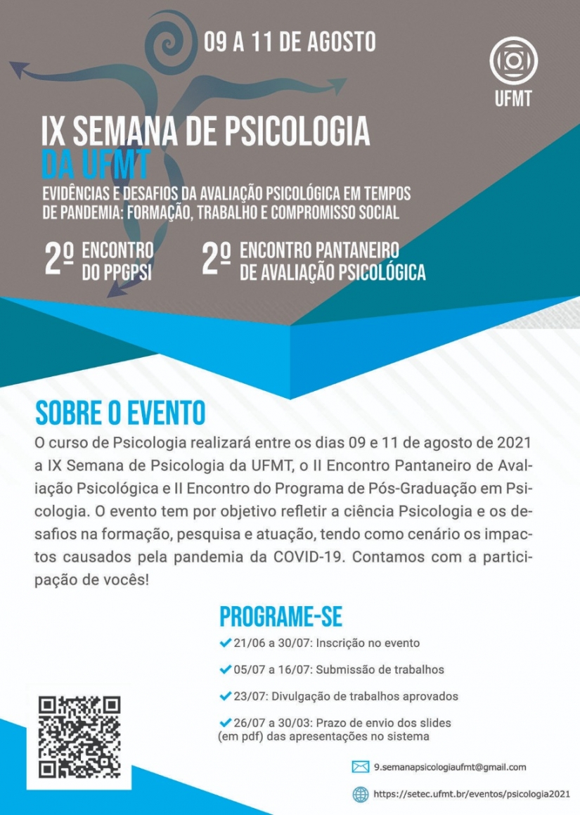 UFMT realiza a IX Semana de Psicologia