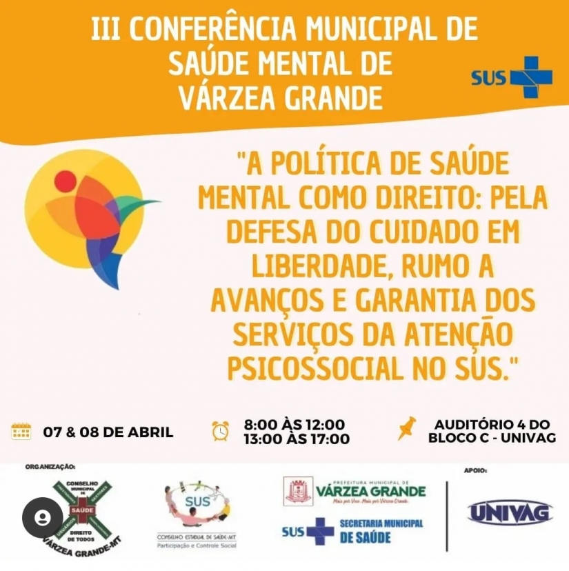 III Conferência Municipal de Saúde de Várzea Grande / MT 