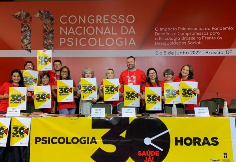 Delegados do CRP18-MT participam do 11º Congresso Nacional de Psicologia