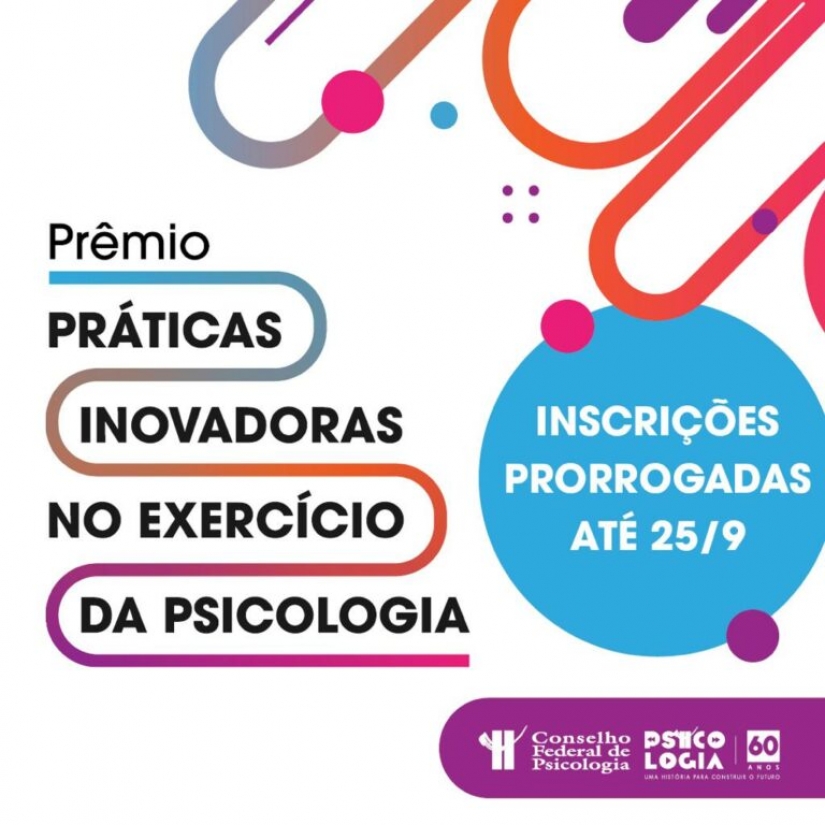 Participe do Prêmio Profissional Práticas Inovadoras no Exercício da Psicologia