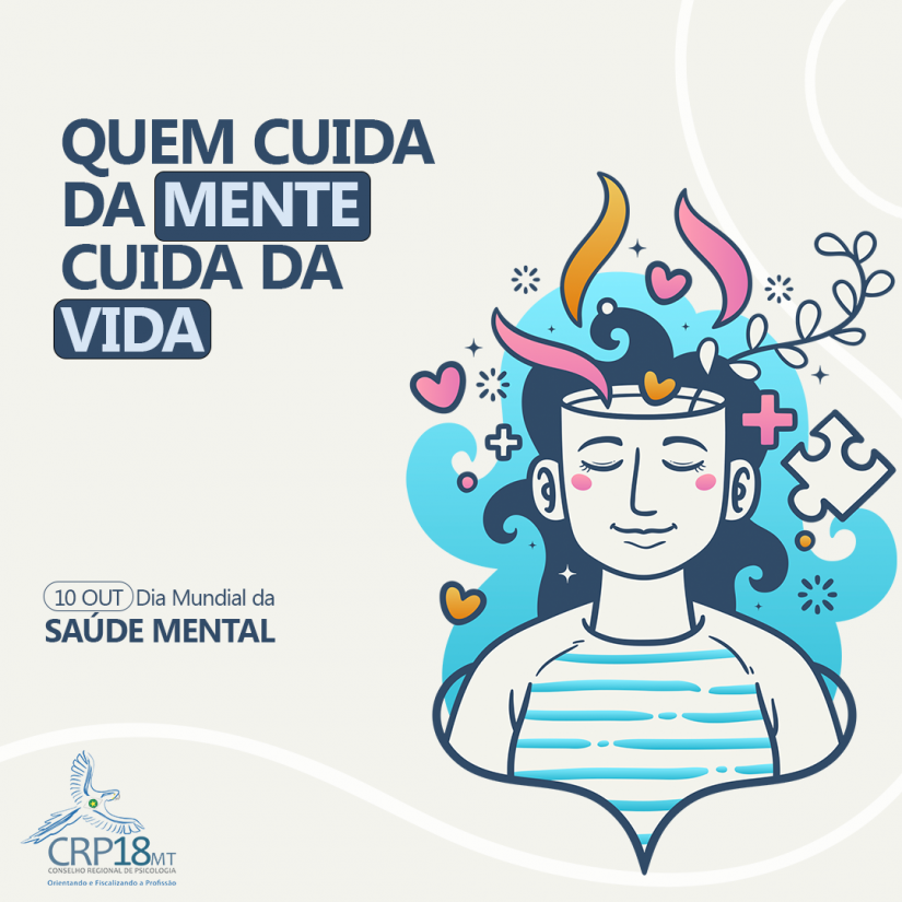 10 de outubro: Dia Mundial da Saúde Mental