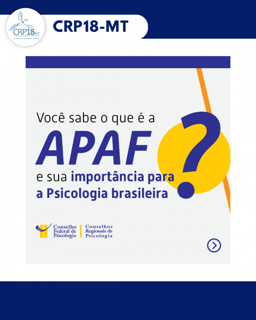 CFP e CRPs realizam segunda edição do ano da APAF e colocam em debate importantes temáticas da Psicologia 