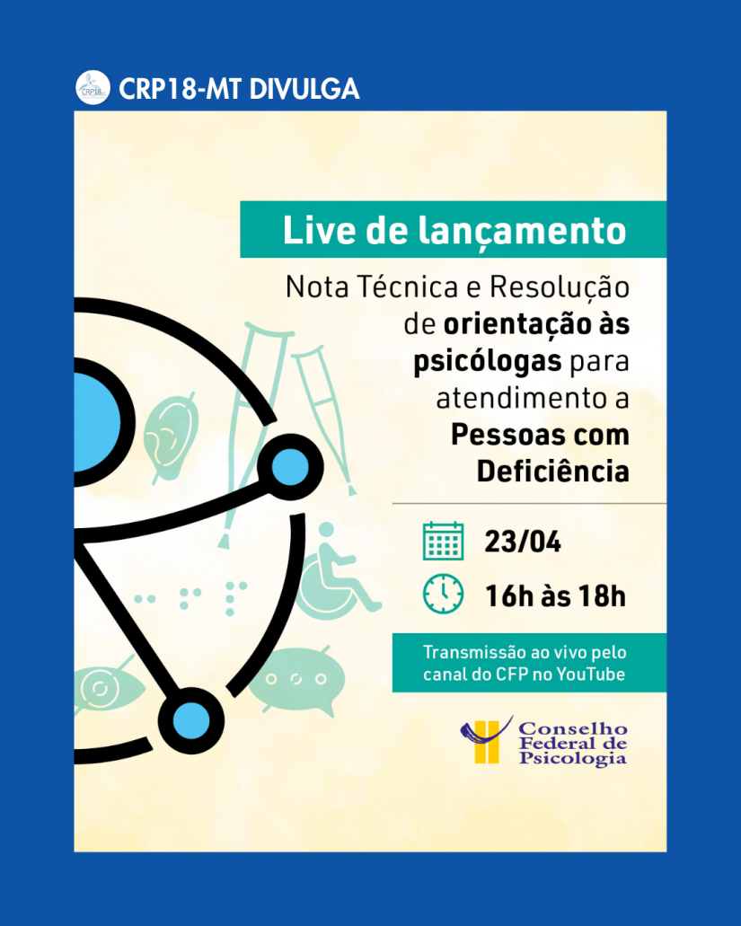 CFP lançará nova resolução para atuação de psicólogas(os) junto a pessoas com deficiência