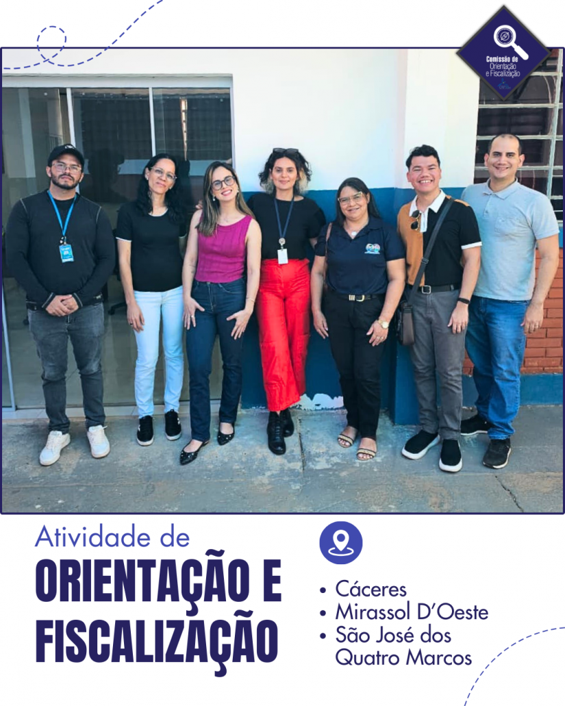 Fiscalização e orientação em Cáceres, Mirassol D’Oeste e São José dos Quatro Marcos reforçam compromisso com a Psicologia ética