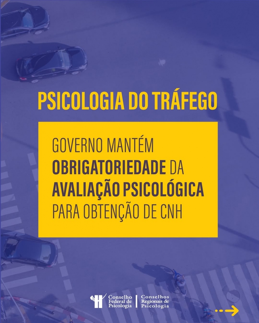 Avaliação psicológica segue como condição obrigatória para obtenção de CNH