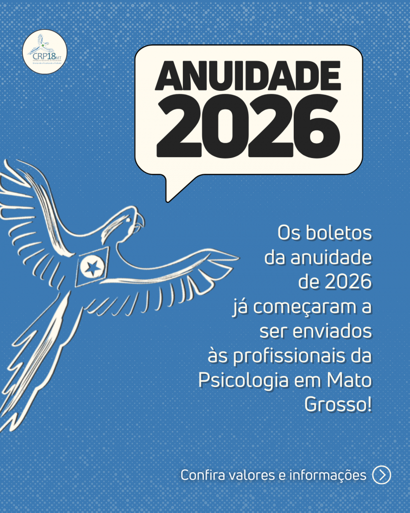 Anuidade 2026 – Boletos começam a ser enviados