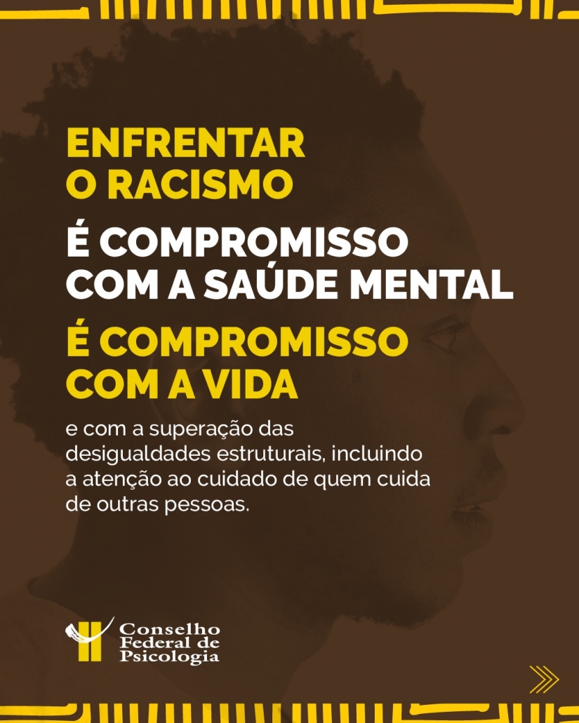 Enfrentar o racismo é compromisso com a saúde mental e com a vida