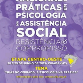 I Mostra Nacional de Práticas em Psicologia no Sistema Único de Assistência Social.