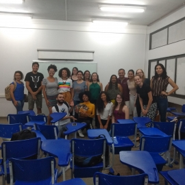 Assessora do Crepop conversa com estudantes de Psicologia sobre desafios da profissão