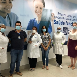 O CRPMT realiza fiscalização em hospitais de Cuiabá e Várzea Grande