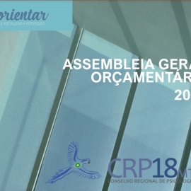 Assembleia Geral Orçamentária aprova contas do CRP18-MT e manutenção de anuidades e taxas para 2021