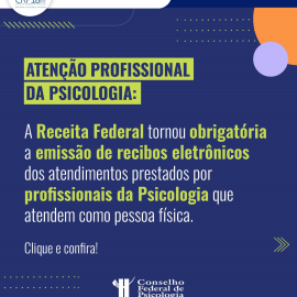 A partir de 2025, recibos de serviços psicológicos serão emitidos exclusivamente pelo Receita Saúde