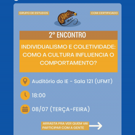 Participe do 2º encontro do GEDAC e aprofunde seus conhecimentos em Análise do Comportamento
