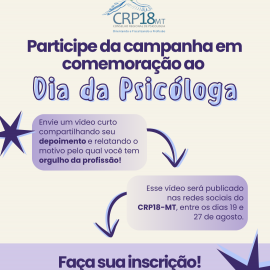 Psicólogas de diferentes regiões de Mato Grosso participam de campanha em celebração ao Dia da Psicóloga 2025