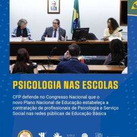 Psicologia defende inclusão da Lei 13.935/2019 no novo Plano Nacional de Educação