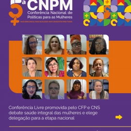 Conferência Livre debate saúde integral e elege delegação da Psicologia e da Saúde para a 5ª CNPM