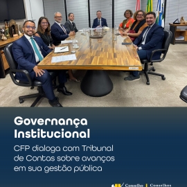 Fortalecimento da Governança: CFP em Diálogo com o Tribunal de Contas da União (TCU)Presidente Alessandra Almeida se reúne com Ministro Antonio Anastasia para debater gestão pública e transparência