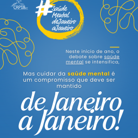 Saúde mental de janeiro a janeiro
