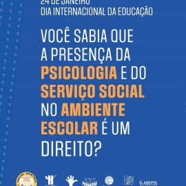 Psicologia por uma educação de qualidade: saúde mental como eixo do processo educacional