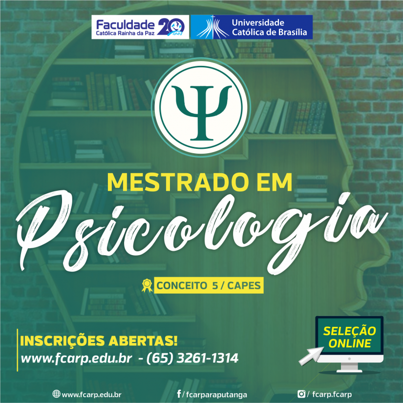 MESTRADO EM PSICOLOGIA