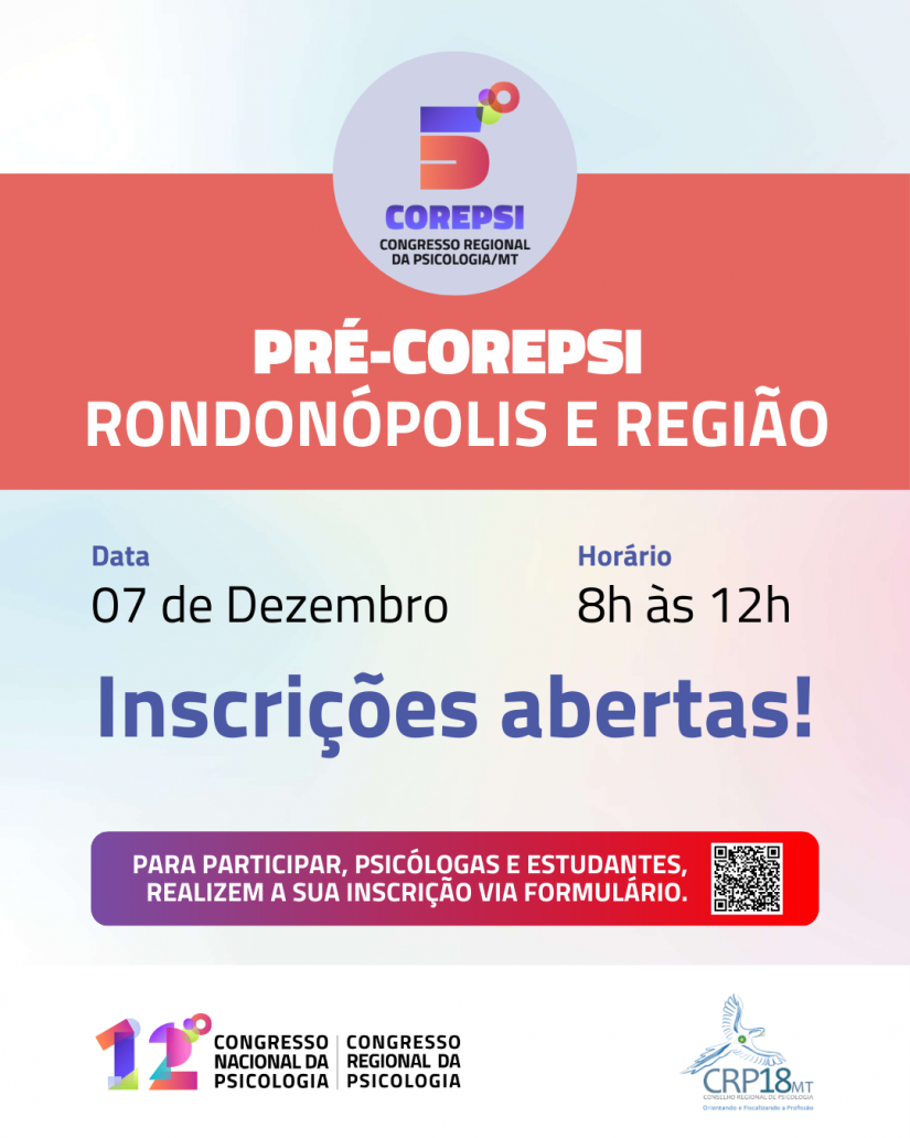 PRÉ-COREPSI EM RONDONÓPOLIS