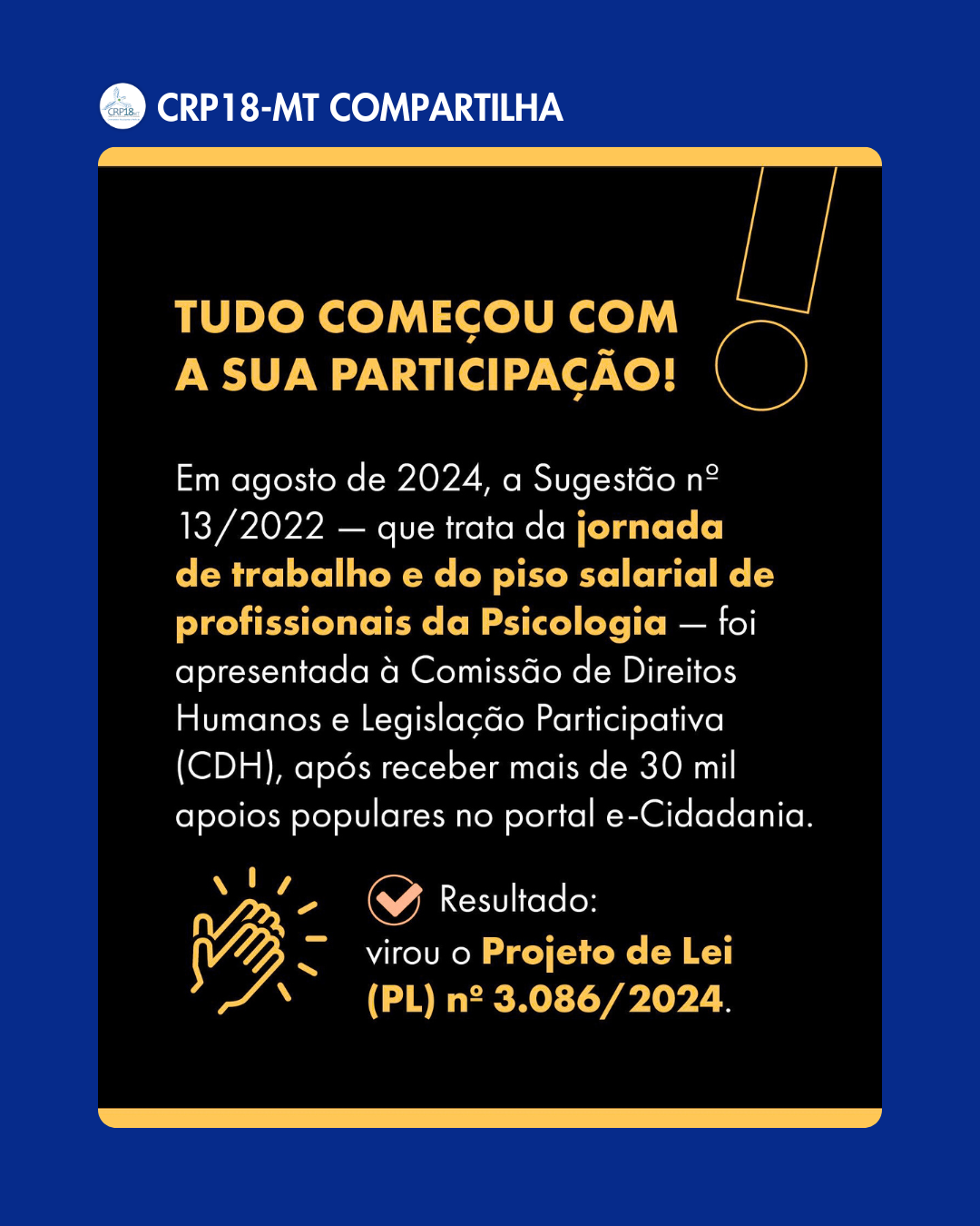 Jornada de 30 Horas e Piso Salarial para Psicologia: Mobilização da ...